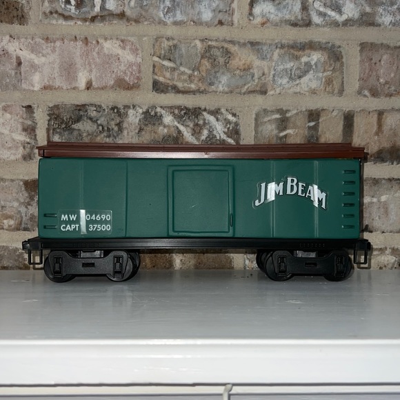 Dining Jim Beam Collectors Item Casey Jones Box Car Decanter Green Train Car Sealed Poshmark